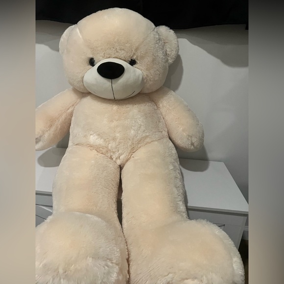 NEW 3 foot Cream Teddy Bear Plush Toy